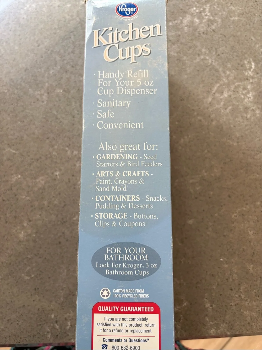 Kitchen Cups - Assorted Pastel Pink & Teal Design
